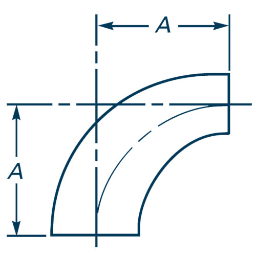 90 Degree Long Radius Reducing Elbows