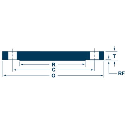 ASME B16.47 Class 75 Series B Blind Flanges