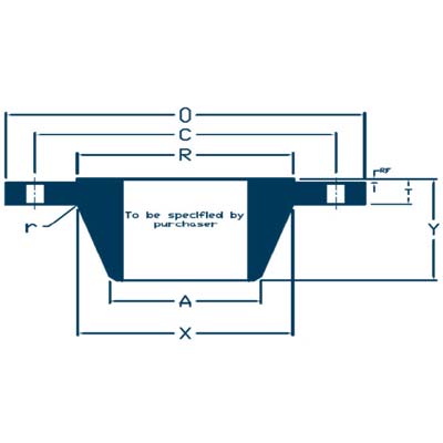 ASME B16.47 Class 600 Series B Welding Neck Flanges